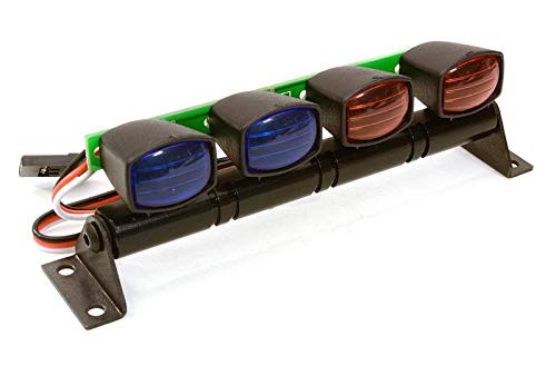 Integy RC Model Realistic Roof Top SMD LED Light Bar 108x20x30mm Designed for 1/10 Scale Crawler von Integy