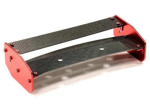 Integy RC Model Type III Carbon Fiber Adjustable Rear Wing Designed for HPI Baja 5B & 5B2.0 von Integy