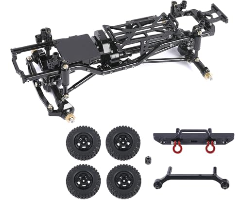 Integy RC-Modell, kompletter Umbausatz aus Legierung mit 133 Radstand für 1/24 SCX24 Riegelkriecher von Integy