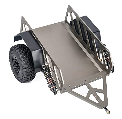 Integy RC-Modell, realistisch, 1/10 Größe, Utility Box Anhänger für Skala Crawler Truck, 329 x 250 x 140 mm von Integy