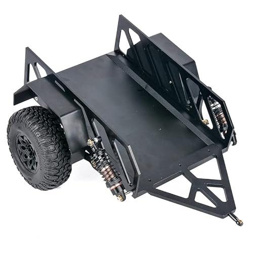 Integy RC-Modell, realistisch, 1/10 Größe, Utility Box Anhänger für Skala Crawler Truck, 329 x 250 x 140 mm von Integy