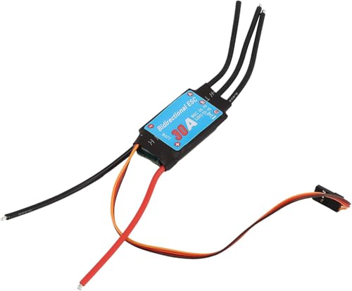 Integy RC Modell 30A Brushless Typ 2S-4S ESC Vorwärts/Rückwärts Entwickelt für Miniatur-R/C-Auto von Integy