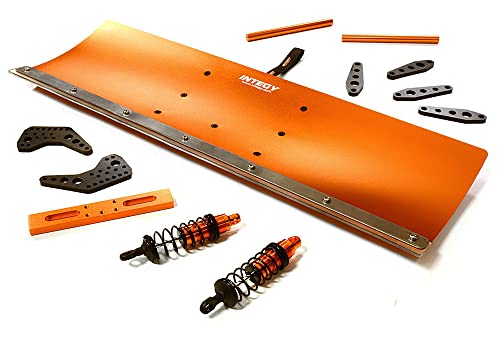 Integy RC Modell Alloy Machined Snowplow Kit für 1/5 Kraton 4X4 8S BLX Brushless Monster Truck von Integy