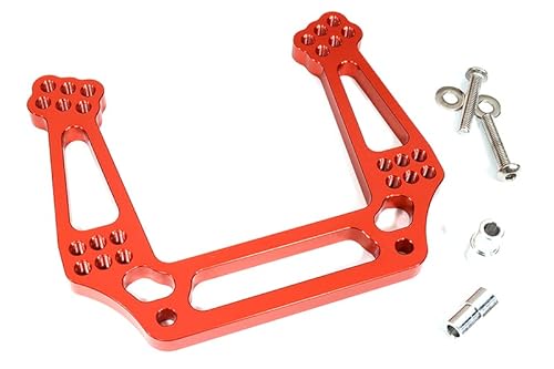 Integy RC Modell CNC-gefräste Aluminiumlegierung Frontstoßturm für 1/10 Slash 2WD & Stampede 2WD von Integy