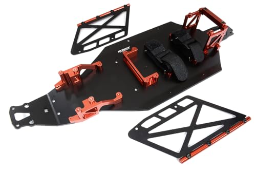 Integy RC Modell CNC-gefrästes Aluminium-Chassis-Umbauset für Losi 2WD 22S Drag von Integy