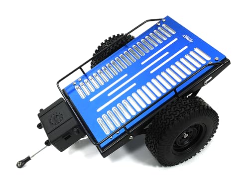 Integy RC-Modell Realistische Blattfeder 1/10 Größe Flachbettanhänger 302 x 200 x 115 mm für Scale Crawler von Integy