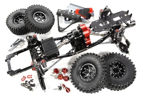 Integy RC Modelllegierung 1/10 LCX10 Trail Roller 4WD Off-Road Scale Crawler Kit 313 mm Radstand von Integy