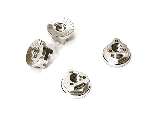 Integy RC Model Realistic CNC-Machined Aluminum M4 Size Wheel Nut Designed for 1/10 Scale RC von Integy