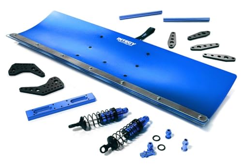 RC Model Alloy CNC Machined Snowplow Kit Designed for Traxxas 1/10 Scale E-Maxx Brushless von Integy