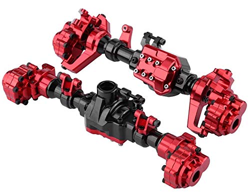 RC Model Alloy Front & Rear Portal, Axle Housings & Auprights for Traxxas TRX-4 Crawler von Integy