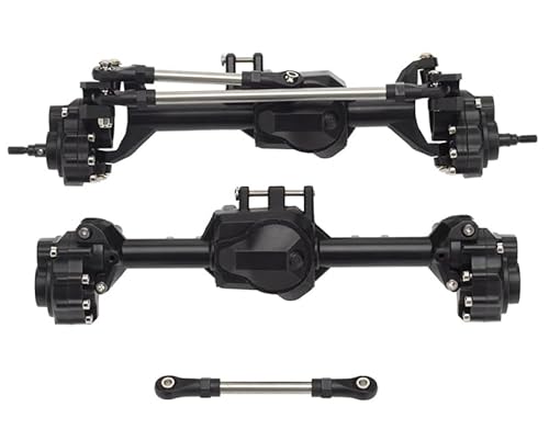 RC Model Alloy Front & Rear Portal, Axle Housings & Auprights for Traxxas TRX-4 Crawler von Integy