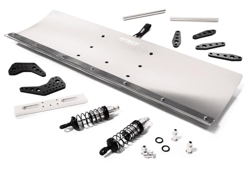 RC Model Alloy Machined Snowplow Kit Designed for Traxxas 1/10 Stampede 2WD & Slash 2WD von Integy