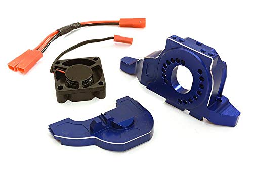 RC Model Alloy Motor Mount w/Cooling Fan Designed for Traxxas-4 Scale & Trail Crawler von Integy