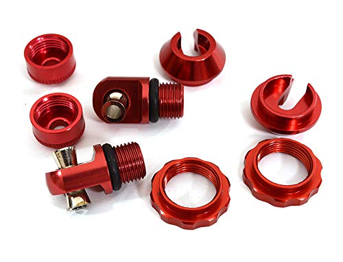 RC Model Billet Machined Anodized Shock Parts for Traxxas TRX-4 Scale & Trailer Crawler von Integy