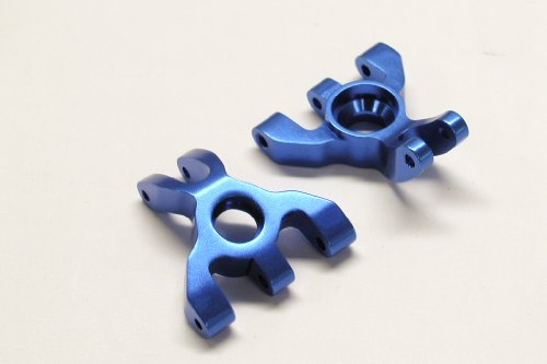 RC Model Billet Machined Blue Rear Hub Carriers for Traxxas 1/10 Jato von Integy