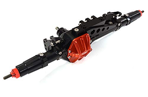 RC Model Billet Machined Complete Rear Axle Assembly for Axial 1/10 Wraith 2.2 von Integy