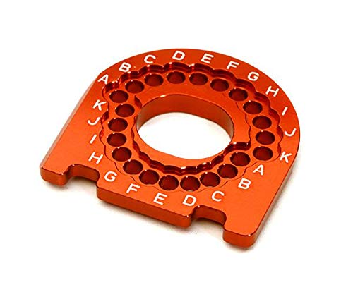 RC Model CNC-Machined Aluminum Motor Mounting Plate Designed for Traxxas 4-Tec 2.0 von Integy