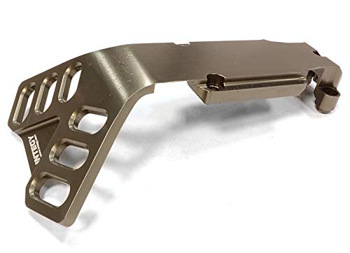 RC Model CNC-Machined Aluminum Rear Skid Plate Designed for Traxxas 1/10 Scale Summit 4WD von Integy