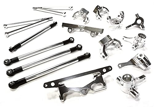 RC Model CNC-Machined Aluminum Suspension Kit Designed for HPI 1/10 Scale Crawler King von Integy