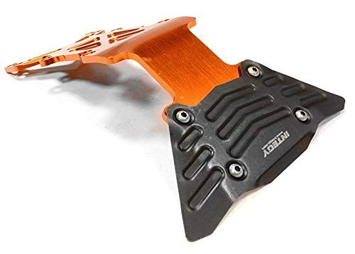 RC Model CNC Machined Rear Skid Plate Designed for Traxxas 1/10 Scale E-Maxx Brushless von Integy