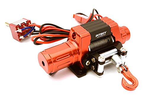 RC Model CNC Machined T10 Realistic High Torque Mega Winch for Scale 1/10 Rock Crawler von Integy