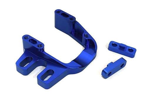 RC Model Premium CNC-Machined Aluminum Blue Engine Mount Designed for Traxxas 1/10 Jato von Integy