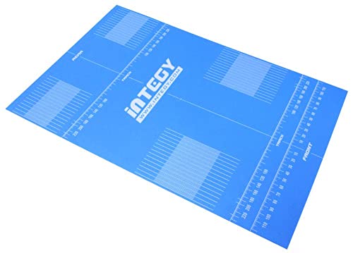 Integy RC Model Replacement Plastic Label Designed for Setup Board 14.8x9.9in 1/10 & 1/12 von Integy