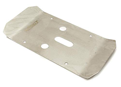 RC Model Stainless Steel (Raw) Center Skid Plate Designed for Traxxas 1/10 E-Maxx von Integy