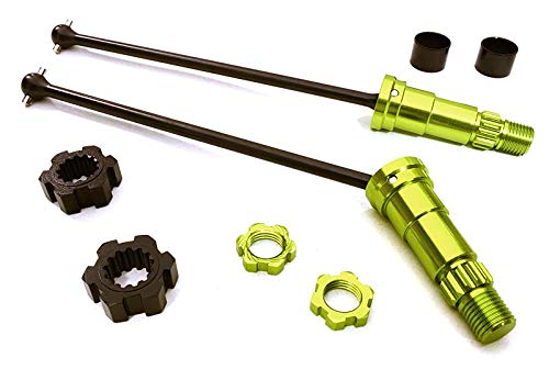 RC Model Universal Drive Shafts w/ +6mm EXT. Stub Axles (2) for Traxxas X-Maxx 4X4 von Integy