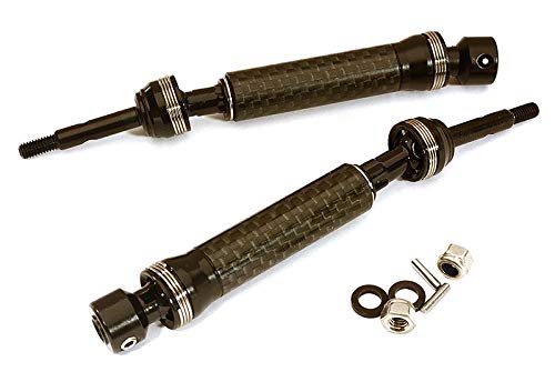 RC Model XHDv2 Steel Rear Universal Drive Shafts for Traxxas 1/10 Slash 4X4, Stampede 4X4 von Integy