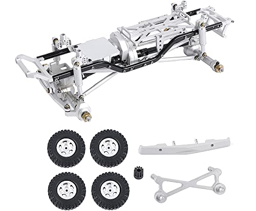 RC-Modell, kompletter Umbausatz aus Legierung mit 133 Radstand für Axial 1/24 SCX24 C10 Crawler von Integy