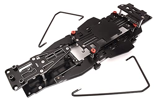 RC Modell CNC-gefrästes Chassis mit Composite-Oberdeck für Traxxas 1/10 Drag Slash 2WD von Integy