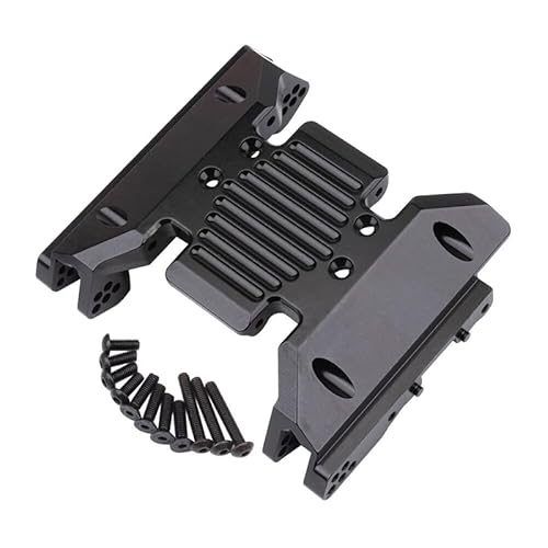 RC Modell Legierung CNC-gefräste Mittelgetriebe Skid Plate für Axial SCX6 von Integy