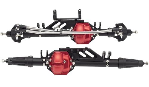 RC Modell Legierung CNC gefräste komplette Vorder- und Hinterachse für Axial 1/10 RR10 Bomber Allradantrieb von Integy