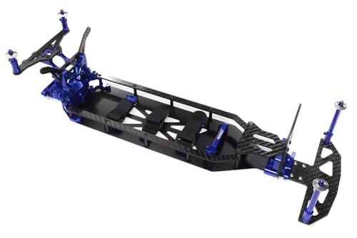 RC Modell-Legierung Chassis & Kohlefaser Umbausatz für Team Associated DR10 Drag von Integy