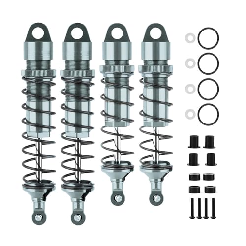 RC Modell Präzisions-Legierung CNC-gefrästes Stoßdämpfer-Set (4) Entwickelt für Traxxas 1/8 Schlitten Buggy von Integy