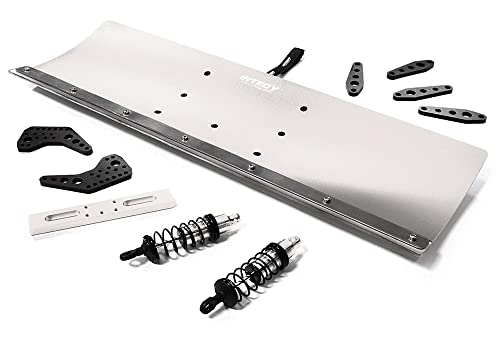 RC-Modelllegierung, CNC-gefräst, 400 mm, Schneepflug-Set, entworfen für Arrma 1/10 Vorteks 4X4 3S BLX von Integy