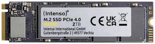 Intenso 2TB Interne M.2 PCIe NVMe SSD 2280 PCIe NVMe 4.0 x4 Retail 3836470 von Intenso