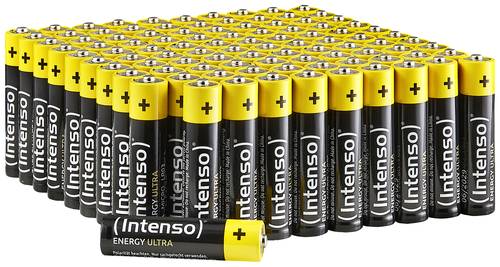 Intenso 7501511 Micro (AAA)-Batterie Alkali-Mangan 1250 mAh 1.5V 100St. von Intenso