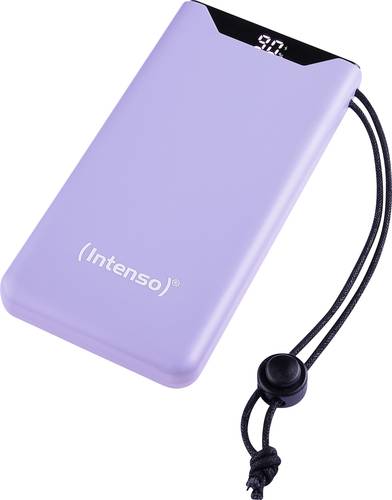 Intenso F10000 Powerbank 10000 mAh Quick Charge, USB PD LiPo USB-A, USB-C® Purple Statusanzeige von Intenso