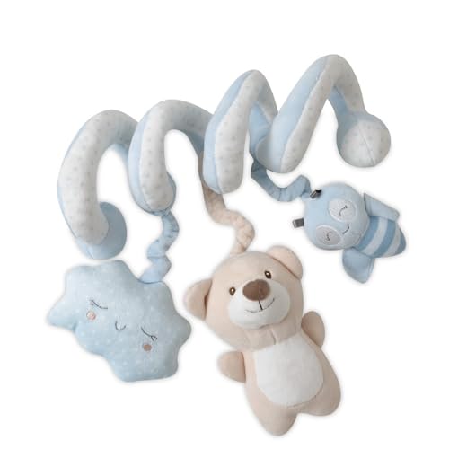 Interbaby Activity-Spirale Bär blau für Babys von Interbaby