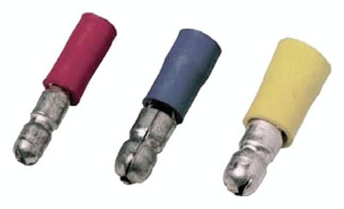 Intercable 180864 Rundstecker 0.50mm² 1mm² Stift-Ø: 4mm Rot von Intercable