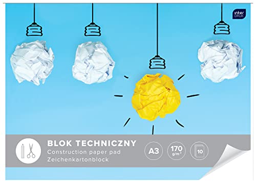 Interdruk Technischer Zeichenblock, A3, 10 Stück Interdruk Technischer Zeichenblock, A3, 10 Stück von Interdruk