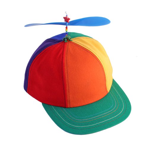 Propeller Hut für Erwachsene, Rot Grün Blau Orange Lila Gold, Erwachsene von Interstellar Propeller