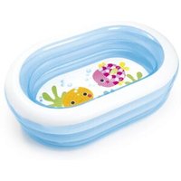 INTEX 57482NP Planschbecken „My Sea Friends Pool“, 163 x 107 x 46 cm von Intex