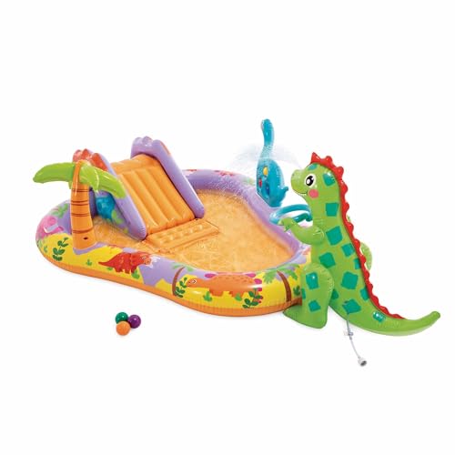 INTEX Dino Park Wasserspielzentrum, 201 x 157 x 69 cm, mehrfarbig (1) von Intex