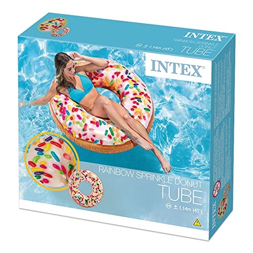 Intex 56263NP Sprinkle Donut Tube Toy, Nylon/A, 39'(99cm x 25cm) von Intex