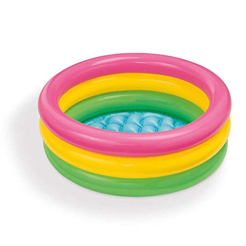 Intex 57402NP - Sunset Glow Baby Pool, 3-Ring, Durchmesser 61 x 22 cm von Intex