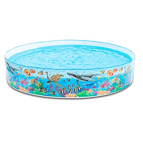 Intex 58472NP - Snap-Set Coral Reef Pool, Durchmesser 244 x 46 cm von Intex