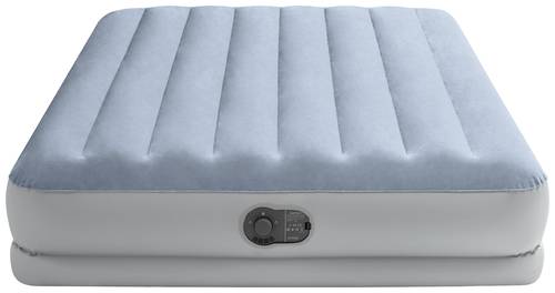 Intex 64159 QUEEN DURA-BEAM COMFORT AIRBED Luftbett (L x B x H) 203 x 152 x 36cm Blau-Grau von Intex